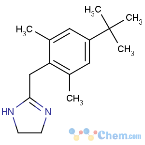 CAS No:526-36-3 2-[(4-tert-butyl-2,6-dimethylphenyl)methyl]-4,5-dihydro-1H-imidazole