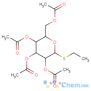CAS No:52645-73-5 (3,4,5-triacetyloxy-6-ethylsulfanyloxan-2-yl)methyl acetate