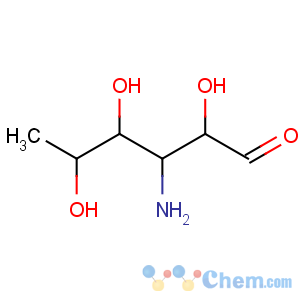 CAS No:527-38-8 (2S,3S,4S,5R)-3-amino-2,4,5-trihydroxyhexanal