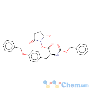 CAS No:52773-66-7 Carbamic acid,[(1S)-2-[(2,5-dioxo-1-pyrrolidinyl)oxy]-2-oxo-1-[[4-(phenylmethoxy)phenyl]methyl]ethyl]-,phenylmethyl ester (9CI)