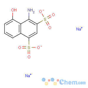 CAS No:52789-62-5 1,3-Naphthalenedisulfonicacid, 4-amino-5-hydroxy-, sodium salt (1:1)