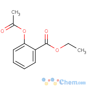 CAS No:529-68-0 ethyl 2-acetyloxybenzoate