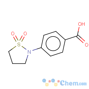 CAS No:52962-52-4 4-(1,1-dioxidoisothiazolidin-2-yl)benzoic acid
