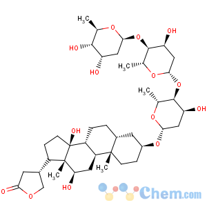 CAS No:5297-10-9 Cardanolide,3-[(O-2,6-dideoxy-b-D-ribo-hexopyranosyl-(1®