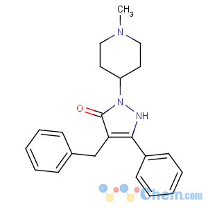 CAS No:53-89-4 4-benzyl-2-(1-methylpiperidin-4-yl)-5-phenyl-1H-pyrazol-3-one