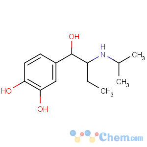 CAS No:530-08-5 4-[1-hydroxy-2-(propan-2-ylamino)butyl]benzene-1,2-diol