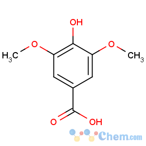 CAS No:530-57-4 4-hydroxy-3,5-dimethoxybenzoic acid