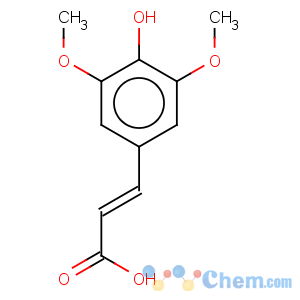 CAS No:530-59-6 4-Hydroxy-3,5-dimethoxycinnamic acid