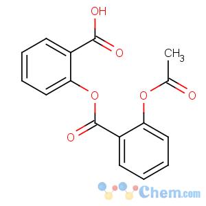 CAS No:530-75-6 2-(2-acetyloxybenzoyl)oxybenzoic acid