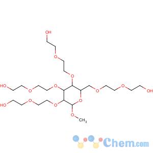 CAS No:53026-67-8 Poly(oxy-1,2-ethanediyl),a-hydro-w-hydroxy-, ether with methylD-glucopyranoside (4:1)