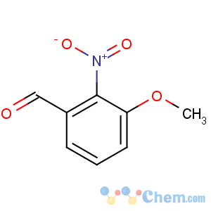 CAS No:53055-05-3 3-methoxy-2-nitrobenzaldehyde