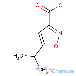 CAS No:53064-56-5 5-propan-2-yl-1,2-oxazole-3-carbonyl chloride