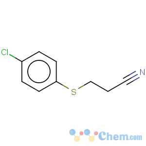 CAS No:5307-86-8 Propanenitrile,3-[(4-chlorophenyl)thio]-