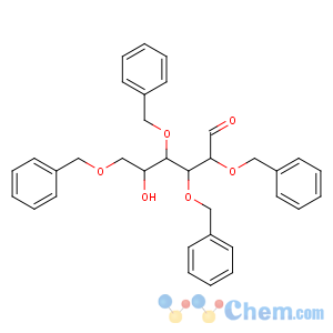 CAS No:53081-25-7 (2R,3S,4S,5R)-5-hydroxy-2,3,4,6-tetrakis(phenylmethoxy)hexanal