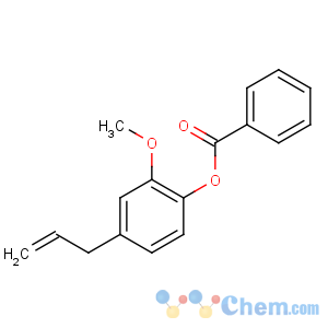 CAS No:531-26-0 (2-methoxy-4-prop-2-enylphenyl) benzoate