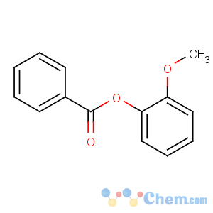 CAS No:531-37-3 (2-methoxyphenyl) benzoate