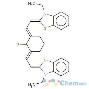 CAS No:53115-00-7 2,6-bis((e)-2-[3-ethyl-1,3-benzothiazol-2(3h)-ylidene]ethylidene)cyclohexanone