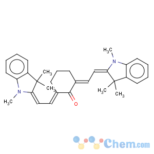 CAS No:53115-04-1 2,6-bis[(e)-2-(1,3,3-trimethyl-1,3-dihydro-2h-indol-2-ylidene)ethylidene]cyclohexanone