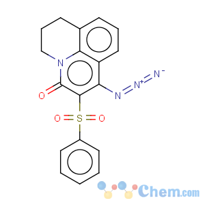 CAS No:531502-94-0 1-Azido-2-benzenesulfonyl-6,7-dihydro-5H-pyrido[3,2,1-ij]quinolin-3-one