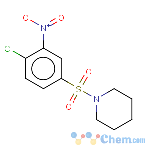 CAS No:53162-43-9 Piperidine, 1-[(4-chloro-3-nitrophenyl)sulfonyl]-