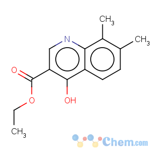 CAS No:53164-33-3 4-hydroxy-7,8-dimethyl-quinoline-3-carboxylic acid ethyl ester