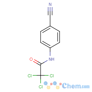 CAS No:53165-95-0 Acetamide,2,2,2-trichloro-N-(4-cyanophenyl)-