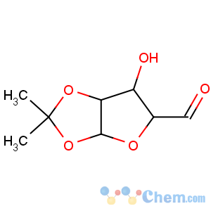 CAS No:53167-11-6 (3aR,5S,6S,6aR)-6-hydroxy-2,2-dimethyl-3a,5,6,6a-tetrahydrofuro[2,<br />3-d][1,3]dioxole-5-carbaldehyde