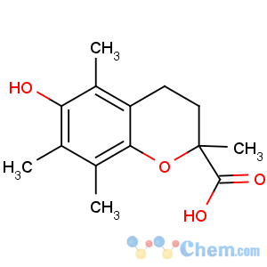 CAS No:53174-06-4 (2S)-6-hydroxy-2,5,7,8-tetramethyl-3,4-dihydrochromene-2-carboxylic acid