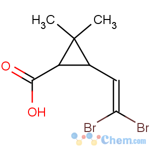 CAS No:53179-78-5 (1R,3R)-3-(2,2-dibromoethenyl)-2,2-dimethylcyclopropane-1-carboxylic<br />acid