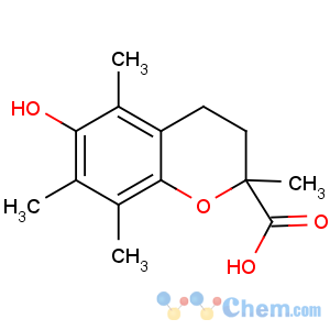 CAS No:53188-07-1 6-hydroxy-2,5,7,8-tetramethyl-3,4-dihydrochromene-2-carboxylic acid
