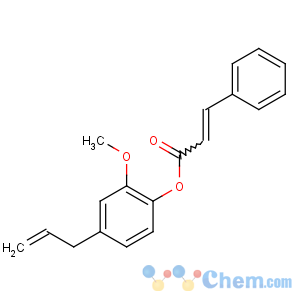 CAS No:532-08-1 2-Propenoic acid,3-phenyl-, 2-methoxy-4-(2-propen-1-yl)phenyl ester