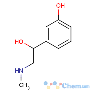 CAS No:532-38-7 3-(1-hydroxy-2-methylamino-ethyl)phenol