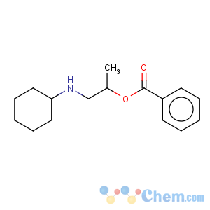 CAS No:532-77-4 2-Propanol,1-(cyclohexylamino)-, 2-benzoate