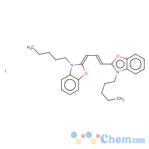 CAS No:53213-81-3 3,3'-Dipentyloxacarbocyanine iodide