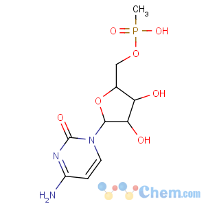 CAS No:53220-20-5 2(1H)-Pyrimidinone,4-amino-1-[5-O-(hydroxymethylphosphinyl)-b-D-arabinofuranosyl]-