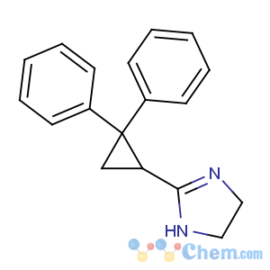 CAS No:53267-01-9 2-(2,2-diphenylcyclopropyl)-4,5-dihydro-1H-imidazole