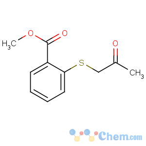 CAS No:53278-21-0 methyl 2-(2-oxopropylsulfanyl)benzoate
