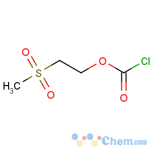 CAS No:53298-29-6 Carbonochloridic acid,2-(methylsulfonyl)ethyl ester