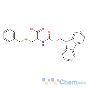 CAS No:53298-33-2 (2R)-3-benzylsulfanyl-2-(9H-fluoren-9-ylmethoxycarbonylamino)propanoic<br />acid