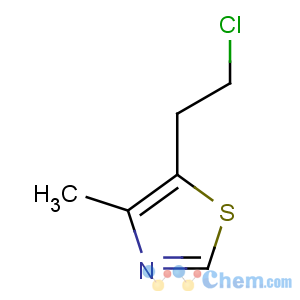 CAS No:533-45-9 5-(2-chloroethyl)-4-methyl-1,3-thiazole