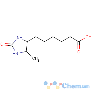 CAS No:533-48-2 4-Imidazolidinehexanoicacid, 5-methyl-2-oxo-, (4R,5S)-