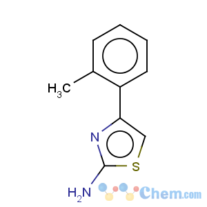 CAS No:5330-79-0 2-Thiazolamine,4-(2-methylphenyl)-