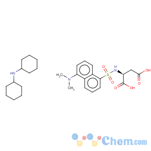 CAS No:53332-29-9 dansyl-L-aspartic acid*di(cyclohexylammonium)