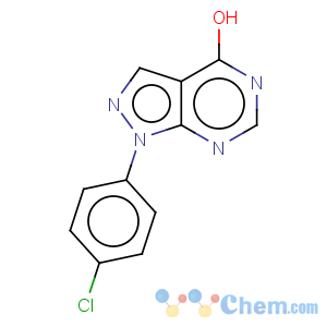CAS No:5334-29-2 4H-Pyrazolo[3,4-d]pyrimidin-4-one,1-(4-chlorophenyl)-1,5-dihydro-