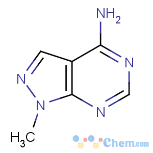 CAS No:5334-99-6 1-methylpyrazolo[3,4-d]pyrimidin-4-amine