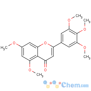 CAS No:53350-26-8 5,7-dimethoxy-2-(3,4,5-trimethoxyphenyl)chromen-4-one