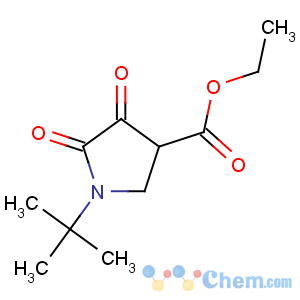 CAS No:5336-48-1 3-Pyrrolidinecarboxylicacid, 1-(1,1-dimethylethyl)-4,5-dioxo-, ethyl ester