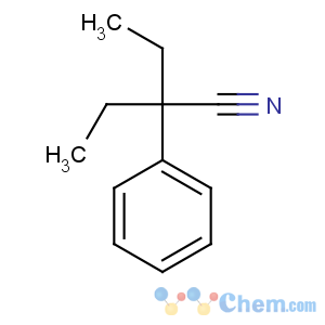 CAS No:5336-57-2 2-ethyl-2-phenylbutanenitrile