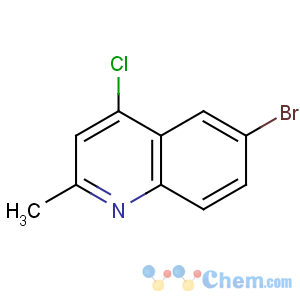 CAS No:53364-85-5 6-bromo-4-chloro-2-methylquinoline