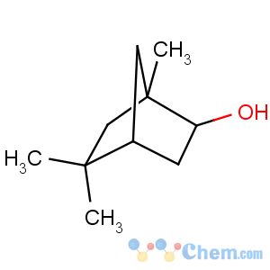 CAS No:534-34-9 Bicyclo[2.2.1]heptan-2-ol,1,5,5-trimethyl-, (1R,2S,4R)-rel-